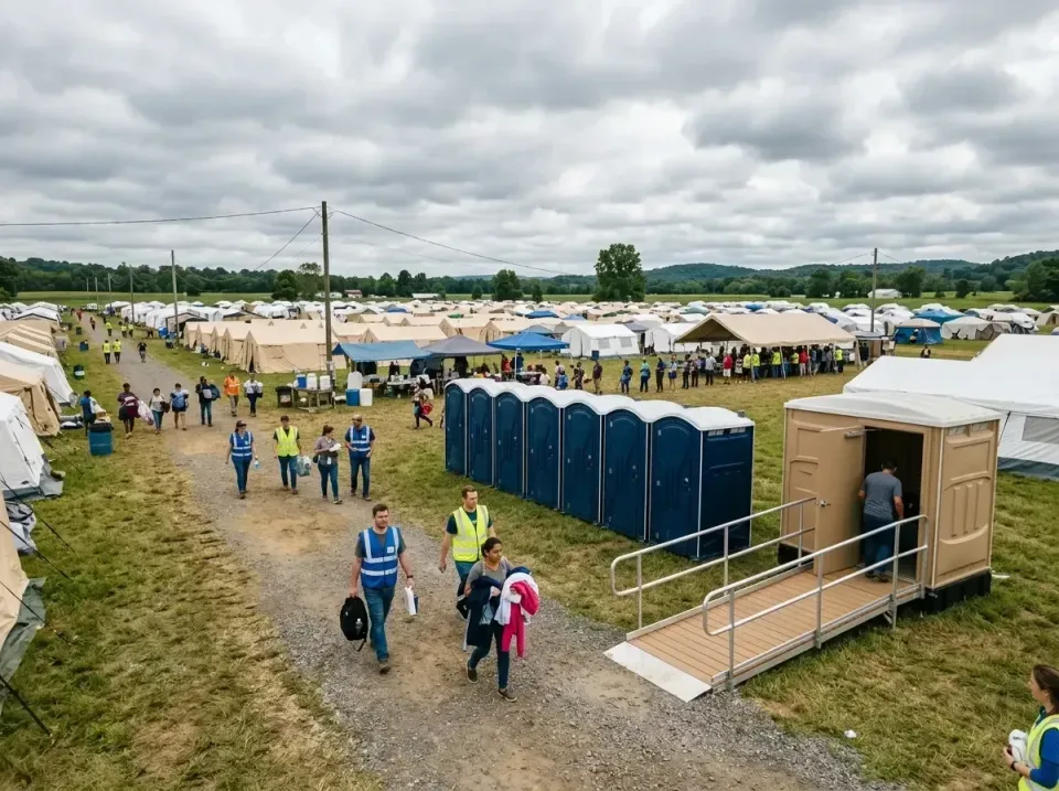 disaster-relief-camp-restrooms-010 — frequently asked questions, Dumpster & Portable Bathrooms Rental in Newbern, TN